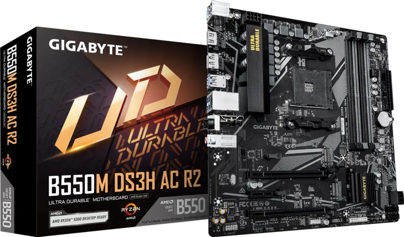 Gigabyte B550m Ds3h Ac R2