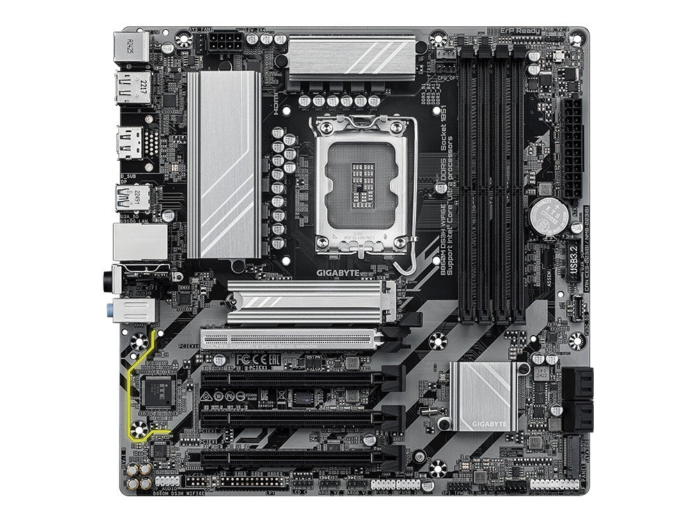 GIGABYTE B860M DS3H WIFI6E LGA1851 m-ATX Motherboard