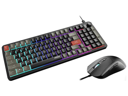 MSI FORGE GK110 COMBO - GK110+GM320 GAMING KEYBOARD & MOUSE