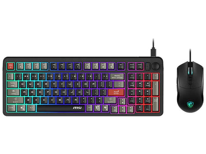 MSI FORGE GK110 COMBO - GK110+GM320 GAMING KEYBOARD & MOUSE
