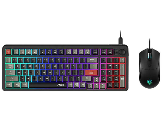 MSI FORGE GK110 COMBO - GK110+GM320 GAMING KEYBOARD & MOUSE