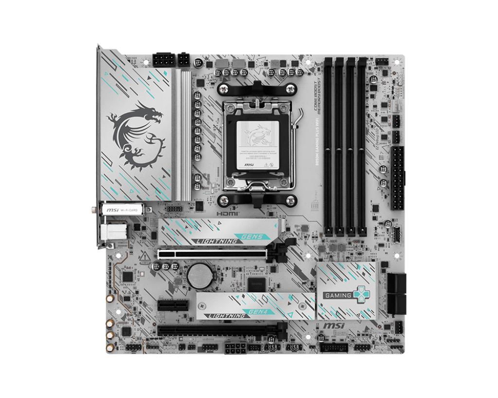 MSI PRO B850M GAMING PLUS WIFI AM5 MOTHERBOARD