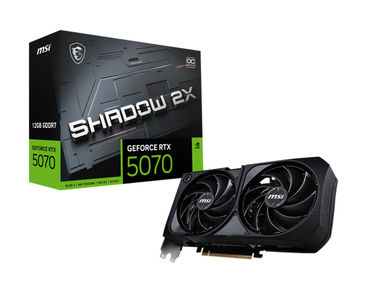 MSI GeForce RTX 5070 12G Shadow 2X OC