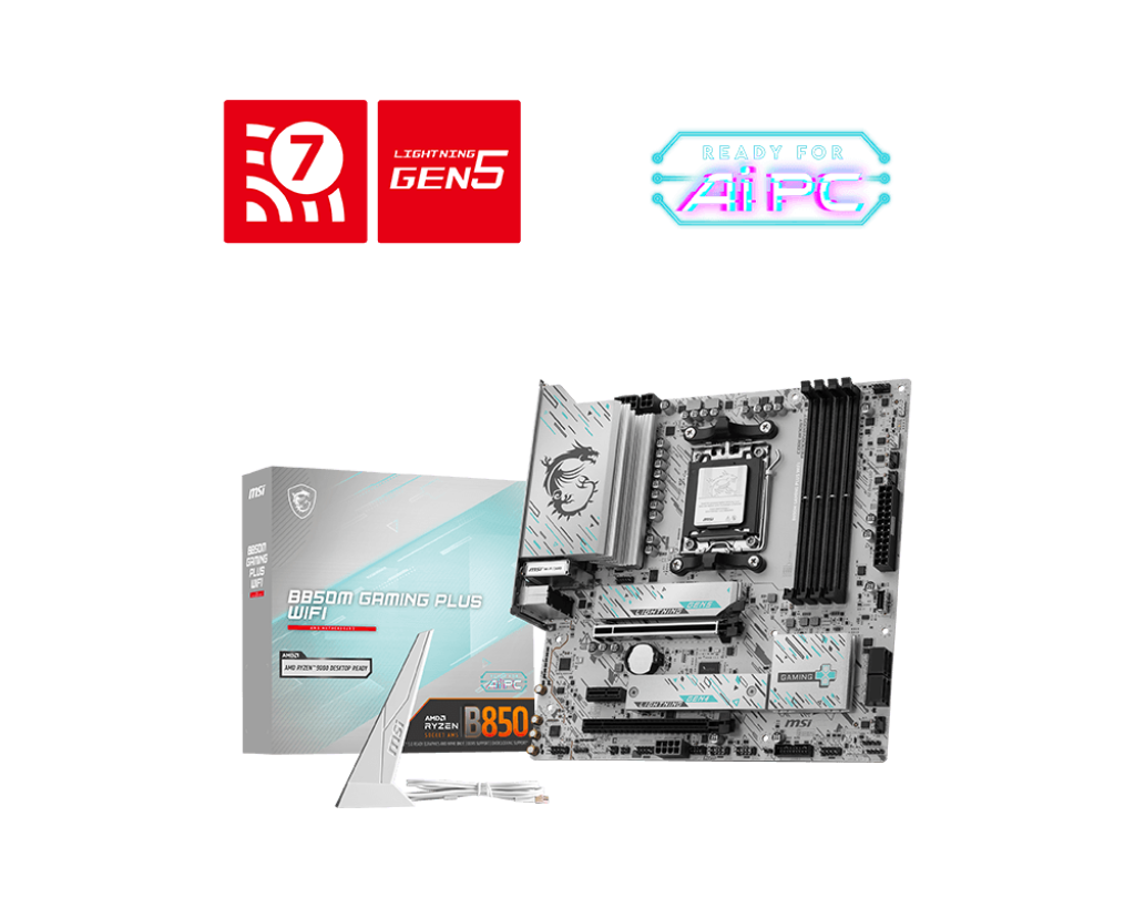 MSI PRO B850M GAMING PLUS WIFI AM5 MOTHERBOARD