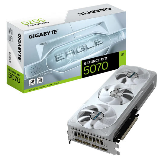 Gigabyte GeForce RTX 5070 Eagle OC Ice SFF 12G Graphics Card