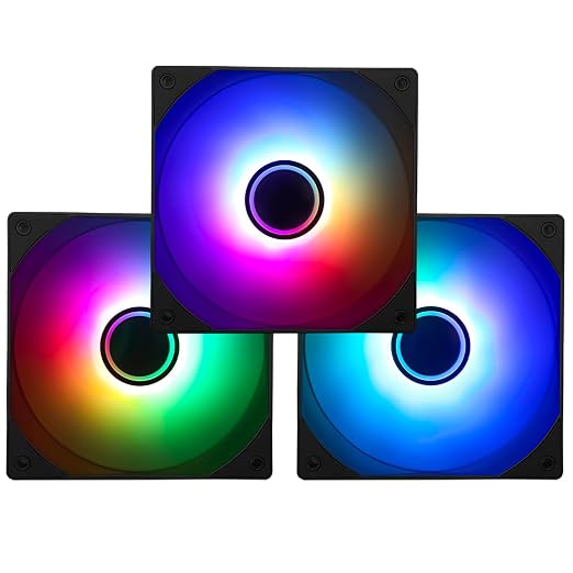 Thermalright Tl-c12b-s Black Fan 3 Pack