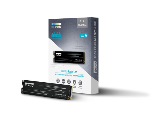 KLEVV CRAS C910G 1TB PCIe M.2 2280 SSD R/W 5000/4800