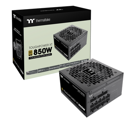 Thermaltake Toughpower XT 850W 80+ Gold PCIe Gen 5.1 ATX 3.1 Fully Modular PSU